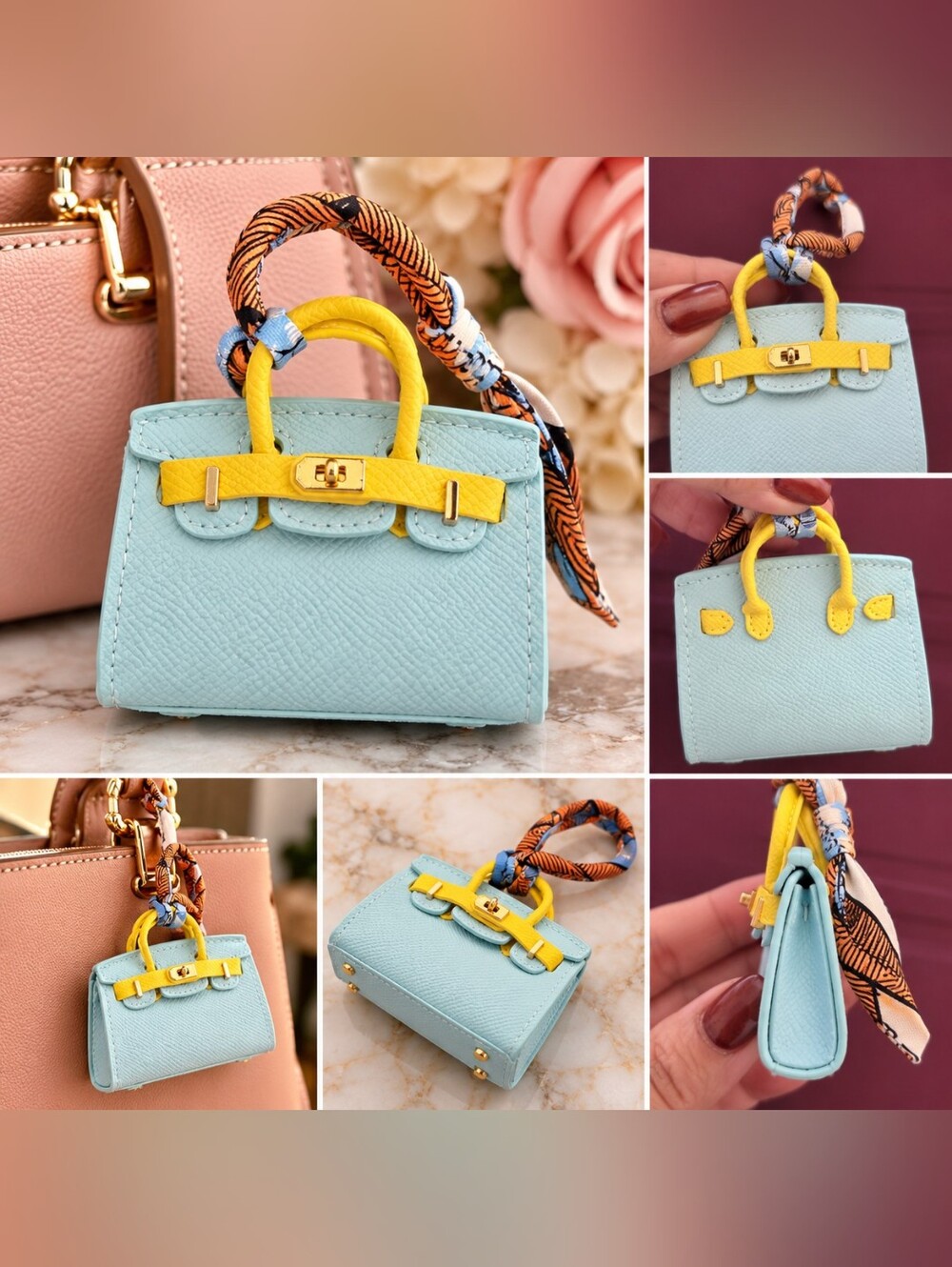 💛 NWOT Mini Purse Charm / Bag Charm